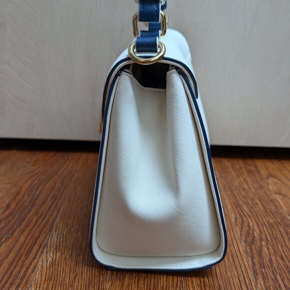Samantha Vega - Shoulder, Crossbody, Handle Bag - Navy x white - Good Condition - Picture 4 of 16